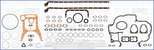 Ajusa 54097000 - Blīvju komplekts, Motora bloks www.autospares.lv