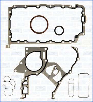 Ajusa 54079100 - Blīvju komplekts, Motora bloks www.autospares.lv