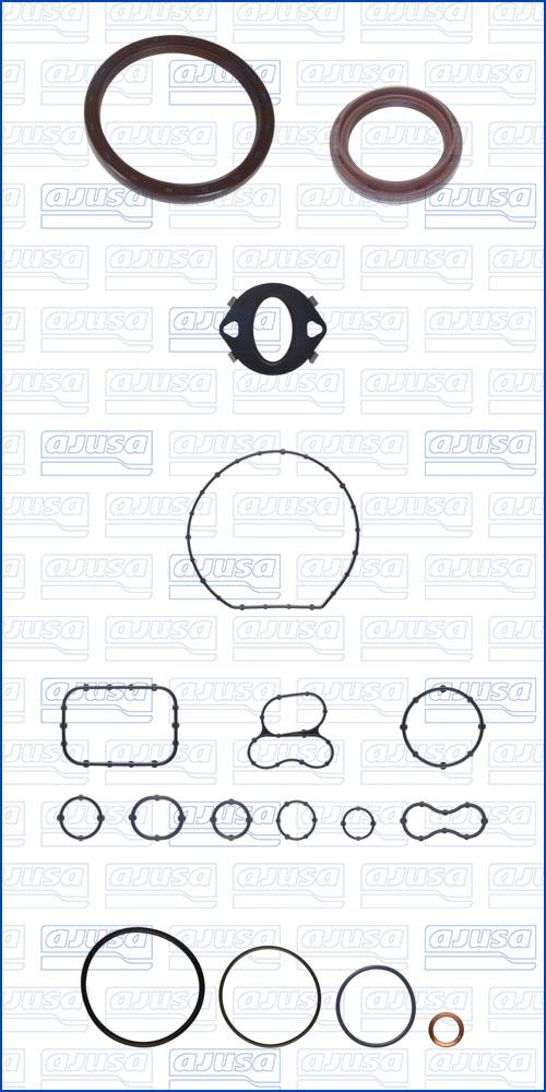 Ajusa 54227400 - Blīvju komplekts, Motora bloks www.autospares.lv