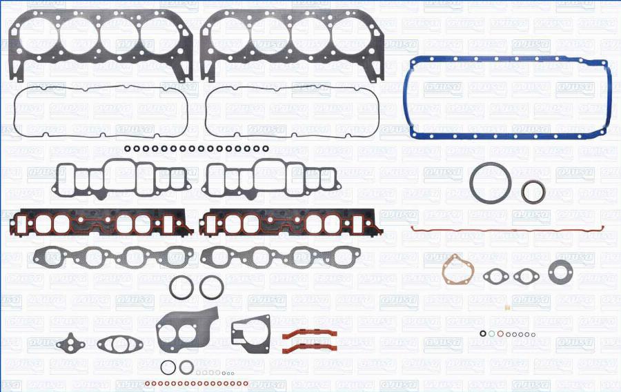 Ajusa 50494000 - Blīvju komplekts, Dzinējs www.autospares.lv