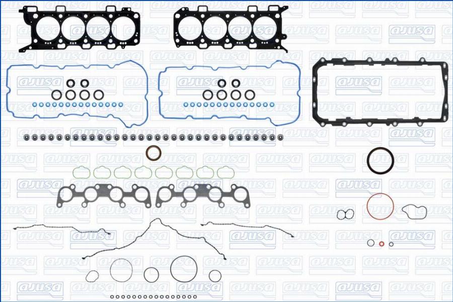 Ajusa 50496600 - Blīvju komplekts, Dzinējs www.autospares.lv