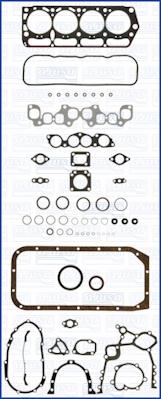 Ajusa 50098600 - Blīvju komplekts, Dzinējs www.autospares.lv