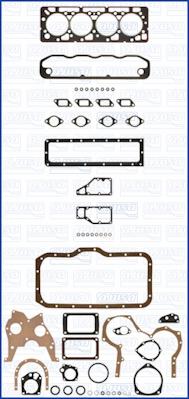 Ajusa 50041600 - Blīvju komplekts, Dzinējs www.autospares.lv