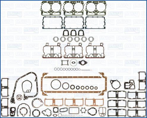 Ajusa 50198500 - Blīvju komplekts, Dzinējs www.autospares.lv