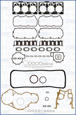 Ajusa 50198000 - Blīvju komplekts, Dzinējs www.autospares.lv