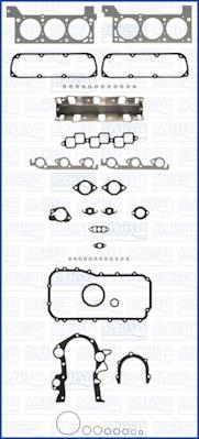 Ajusa 50160800 - Blīvju komplekts, Dzinējs www.autospares.lv