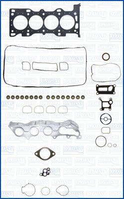 Ajusa 50363800 - Blīvju komplekts, Dzinējs www.autospares.lv