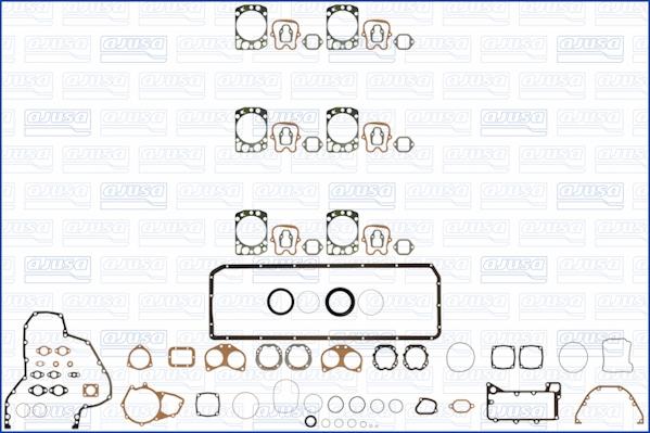 Ajusa 50209900 - Blīvju komplekts, Dzinējs www.autospares.lv