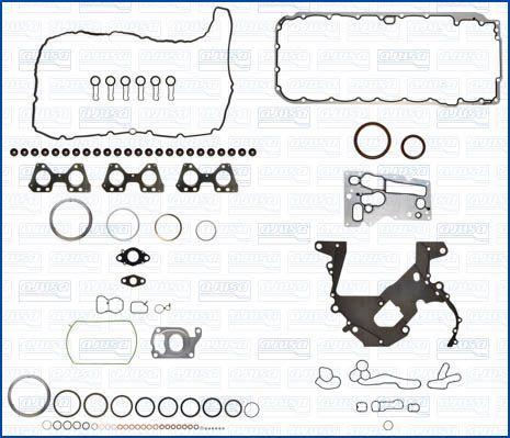 Ajusa 51048200 - Blīvju komplekts, Dzinējs www.autospares.lv