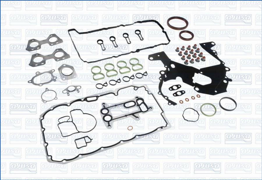 Ajusa 51052400 - Blīvju komplekts, Dzinējs www.autospares.lv