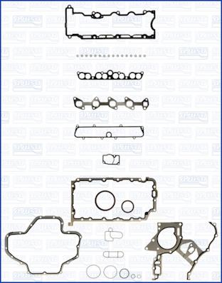 Ajusa 51016400 - Blīvju komplekts, Dzinējs www.autospares.lv