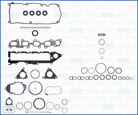 Ajusa 51081700 - Blīvju komplekts, Dzinējs www.autospares.lv