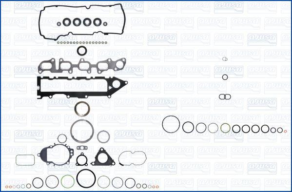 Ajusa 51079600 - Blīvju komplekts, Dzinējs www.autospares.lv