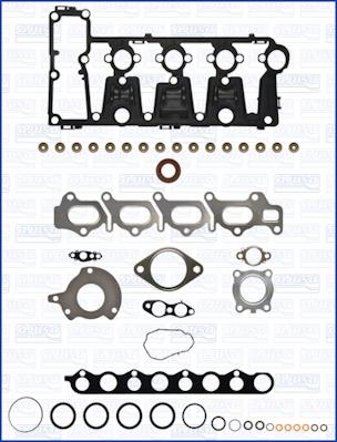 Ajusa 53044100 - Blīvju komplekts, Motora bloka galva www.autospares.lv