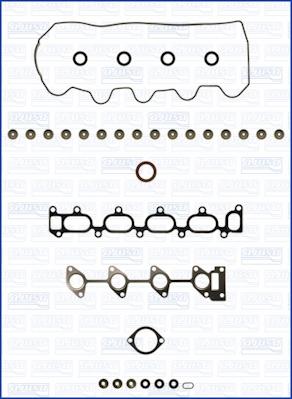 Ajusa 53021000 - Комплект прокладок, головка цилиндра www.autospares.lv