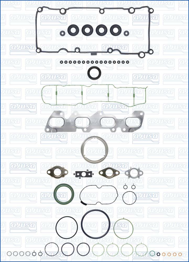 Ajusa 53078500 - Blīvju komplekts, Motora bloka galva www.autospares.lv