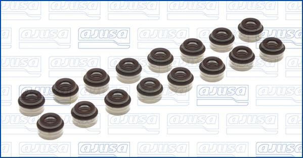 Ajusa 57048400 - Blīvju komplekts, Vārsta kāts www.autospares.lv