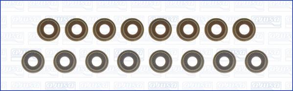 Ajusa 57050400 - Blīvju komplekts, Vārsta kāts www.autospares.lv