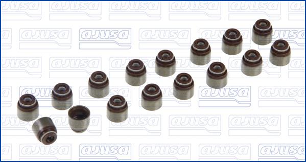 Ajusa 57017900 - Blīvju komplekts, Vārsta kāts www.autospares.lv