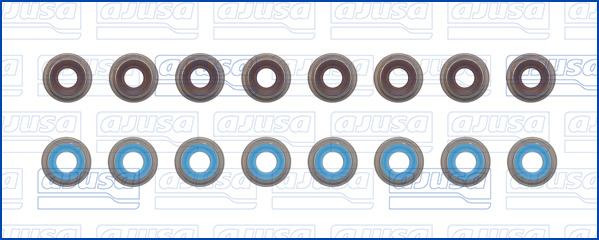 Ajusa 57079400 - Blīvju komplekts, Vārsta kāts www.autospares.lv