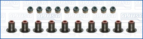 Ajusa 57077700 - Blīvju komplekts, Vārsta kāts www.autospares.lv