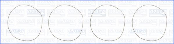 Ajusa 60004100 - Blīvju komplekts, Cilindra čaula www.autospares.lv