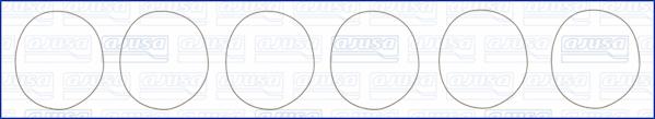 Ajusa 60004300 - Blīvju komplekts, Cilindra čaula www.autospares.lv