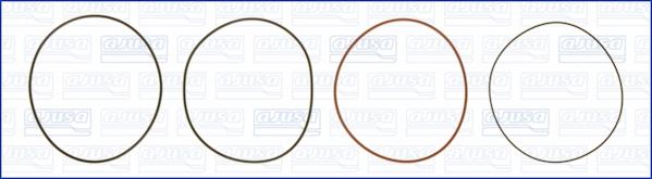 Ajusa 60005800 - Blīvju komplekts, Cilindra čaula www.autospares.lv