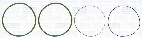 Ajusa 60001100 - O-Ring Set, cylinder sleeve www.autospares.lv