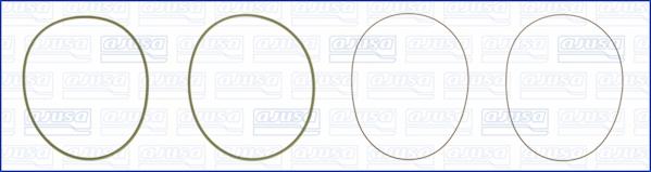 Ajusa 60008000 - Blīvju komplekts, Cilindra čaula www.autospares.lv