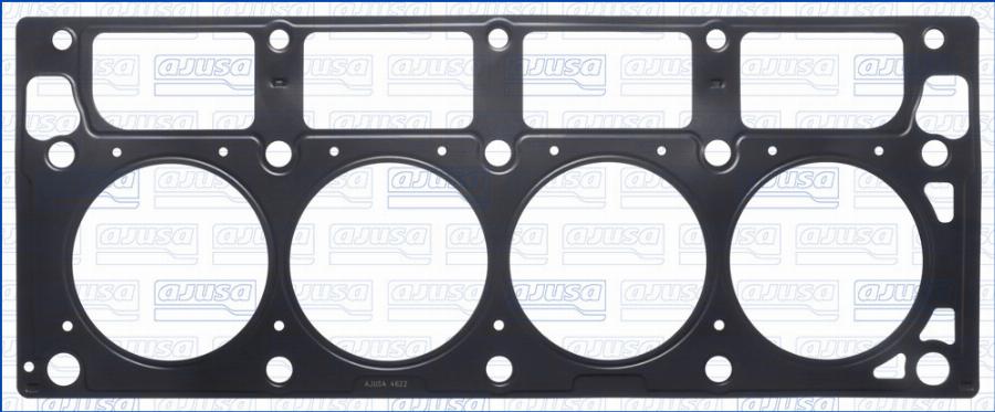 Ajusa 10241700 - Blīve, Motora bloka galva www.autospares.lv