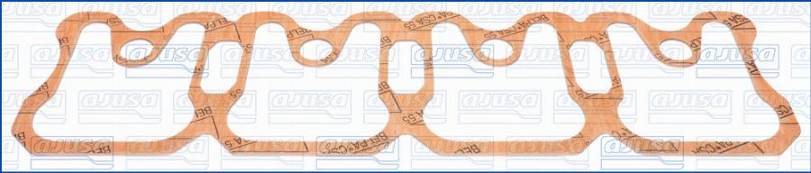 Ajusa 11074800 - Blīve, Motora bloka galvas vāks www.autospares.lv