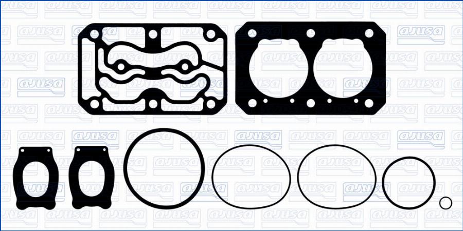 Ajusa BC00047 - Remkomplekts, Kompresors www.autospares.lv