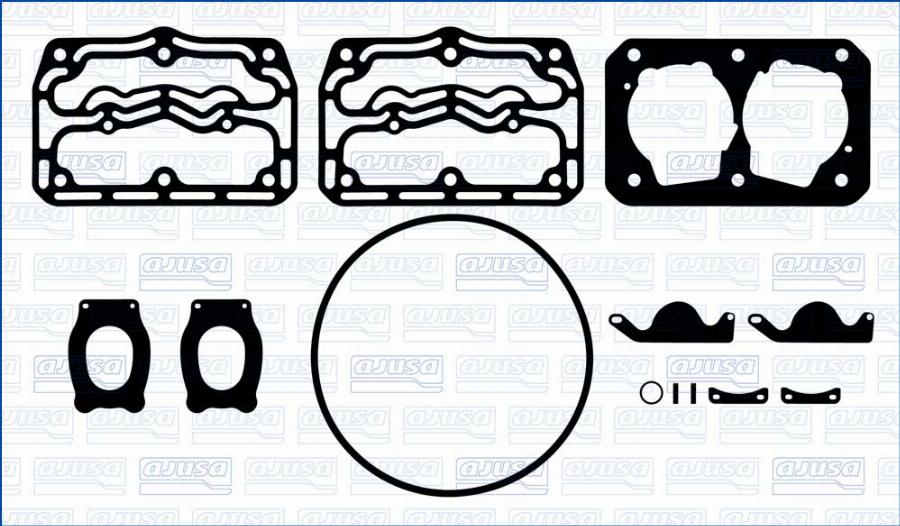 Ajusa BC00055 - Remkomplekts, Kompresors www.autospares.lv