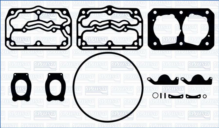 Ajusa BC00050 - Remkomplekts, Kompresors www.autospares.lv