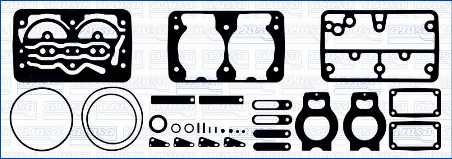 Ajusa BC00001 - Remkomplekts, Kompresors www.autospares.lv