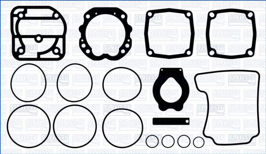 Ajusa BC00019 - Remkomplekts, Kompresors www.autospares.lv