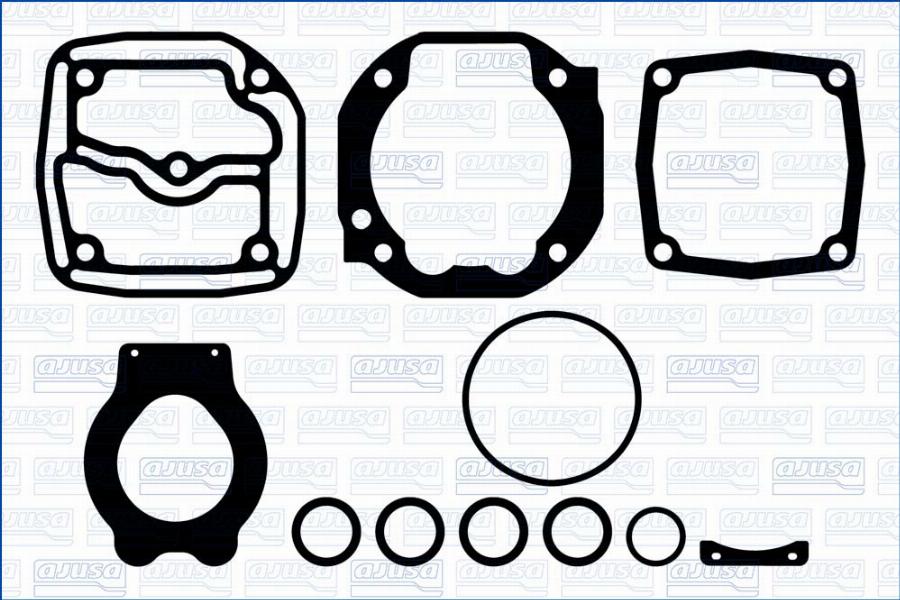 Ajusa BC00014 - Remkomplekts, Kompresors www.autospares.lv