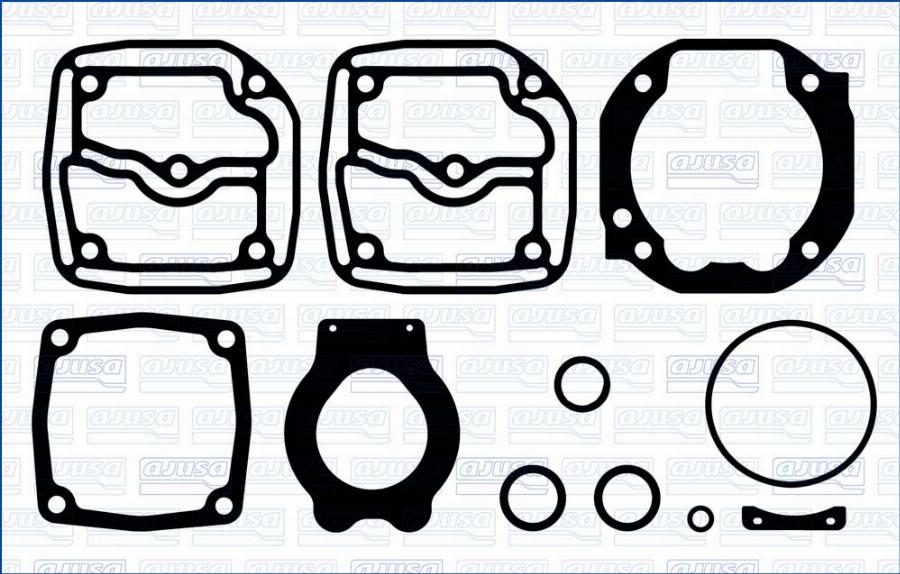 Ajusa BC00013 - Remkomplekts, Kompresors www.autospares.lv