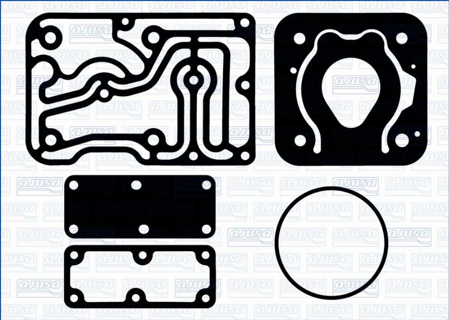 Ajusa BC00012 - Remkomplekts, Kompresors www.autospares.lv