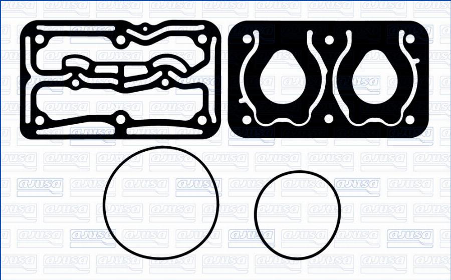 Ajusa BC00083 - Remkomplekts, Kompresors www.autospares.lv