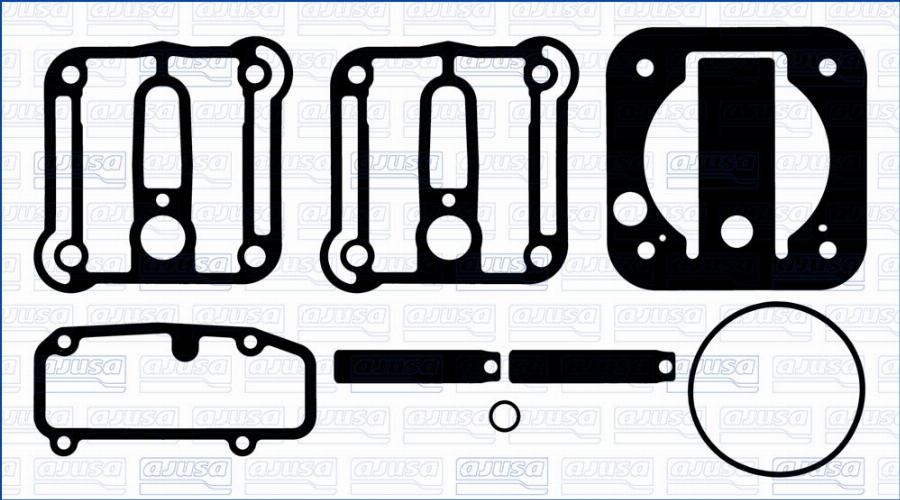 Ajusa BC00025 - Remkomplekts, Kompresors www.autospares.lv