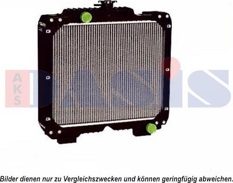 AKS Dasis 440664N - Radiators, Motora dzesēšanas sistēma www.autospares.lv