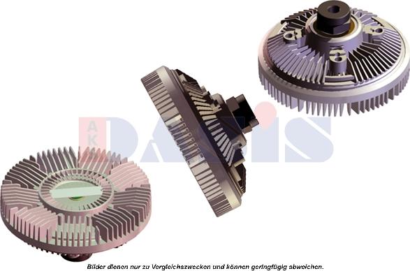 AKS Dasis 408053N - Sajūgs, Radiatora ventilators www.autospares.lv