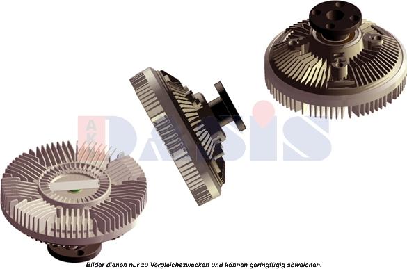 AKS Dasis 408052N - Sajūgs, Radiatora ventilators www.autospares.lv