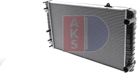 AKS Dasis 480240N - Radiator, engine cooling www.autospares.lv