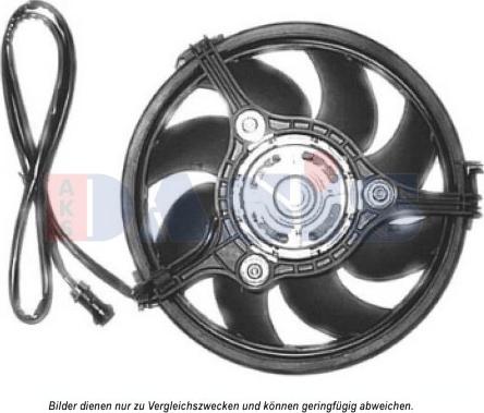 AKS Dasis 488025N - Ventilators, Motora dzesēšanas sistēma autospares.lv