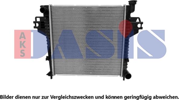 AKS Dasis 520156N - Radiators, Motora dzesēšanas sistēma www.autospares.lv