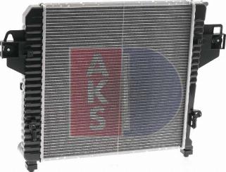 AKS Dasis 520104N - Radiators, Motora dzesēšanas sistēma www.autospares.lv