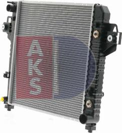 AKS Dasis 520104N - Radiators, Motora dzesēšanas sistēma www.autospares.lv